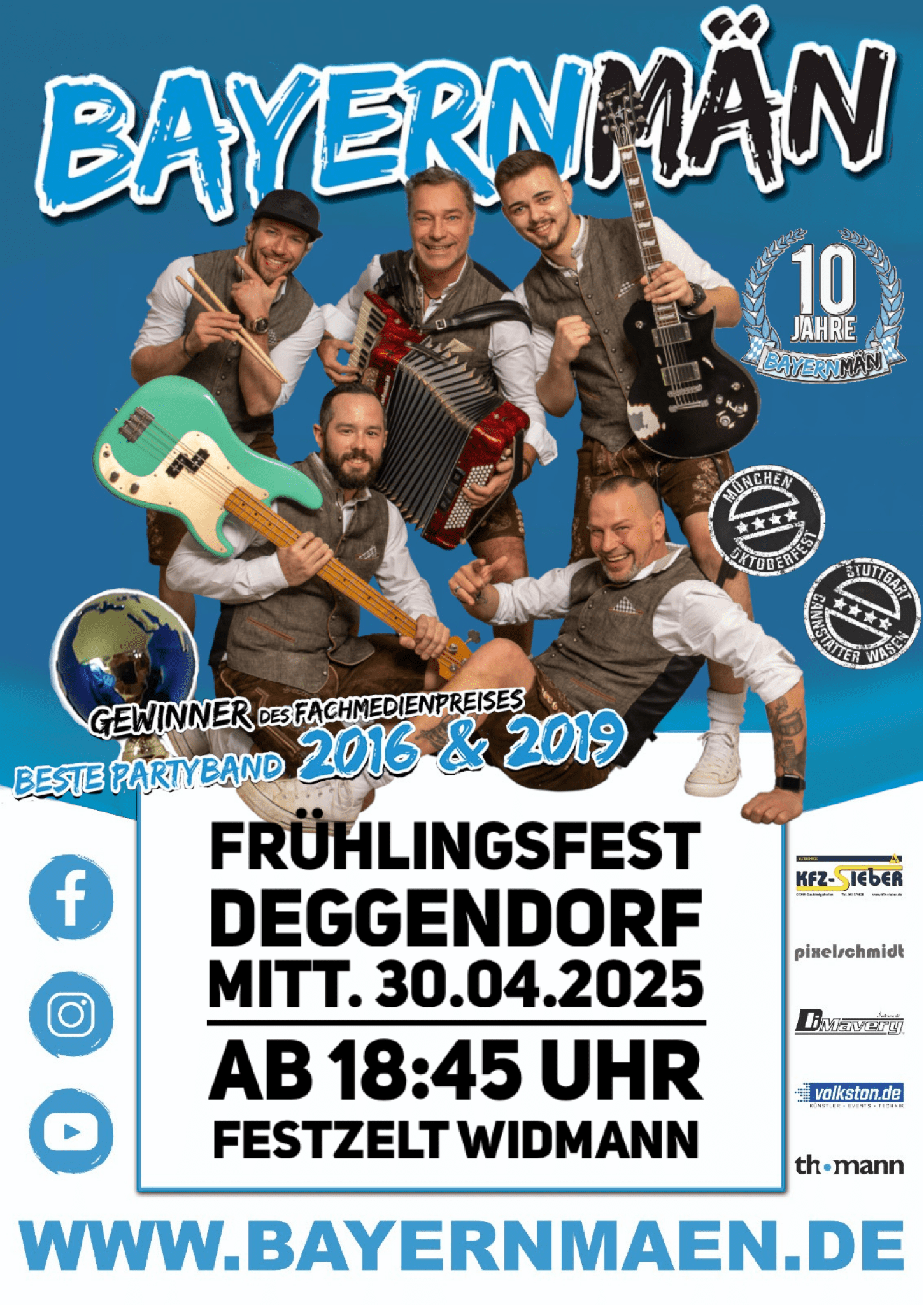Deggendorf 2025 Wir sind NEU am Start, da unsere alte Seite gehackt und gesperrt wurde! Also schaut vorbei und lasst den Daumen da, danke Euch!