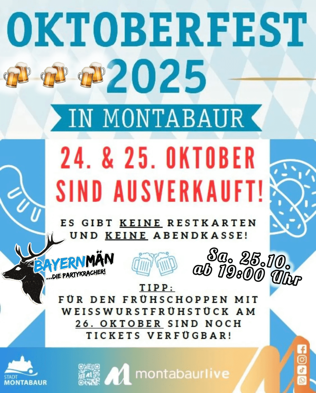 Montabaur 2025 Wir sind NEU am Start, da unsere alte Seite gehackt und gesperrt wurde! Also schaut vorbei und lasst den Daumen da, danke Euch!