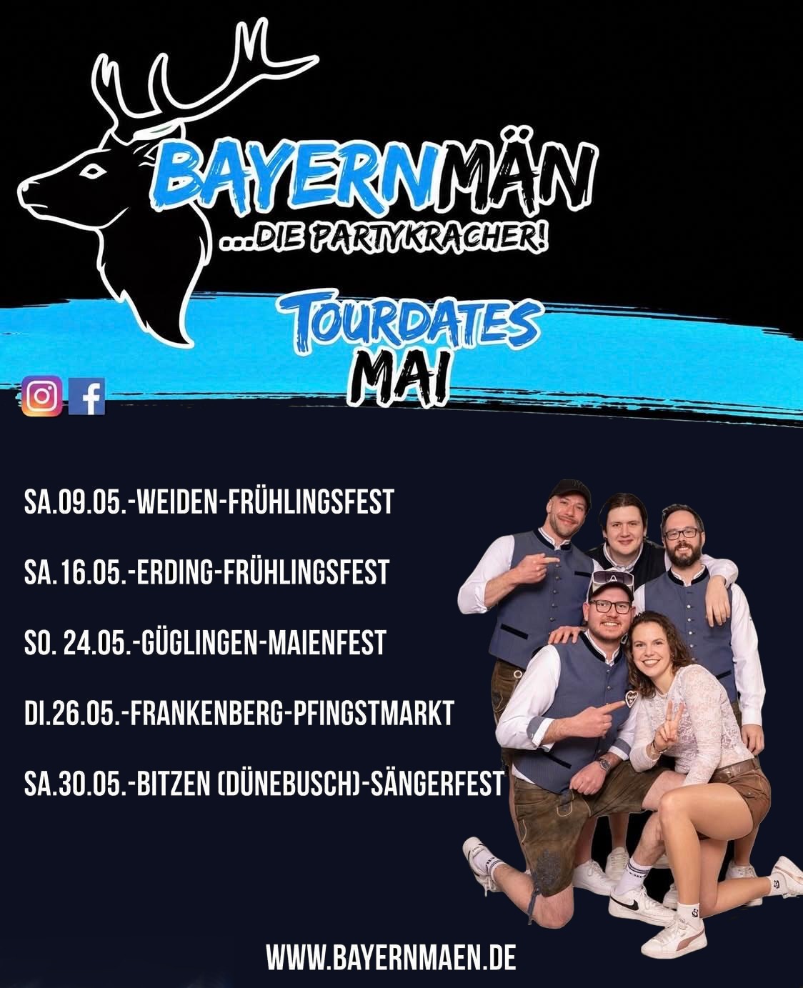 Wir sind NEU am Start, da unsere alte Seite gehackt und gesperrt wurde! Also schaut vorbei und lasst den Daumen da, danke Euch!